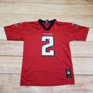 Atlanta Falcons Jersey Youth Large Red NFL Football‎ Matt Ryan Shirt Reebok